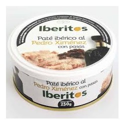 Crema de jamón york Ibveritos, lata 250 gramos